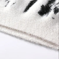 Fleecefodrad tröja med rund hals