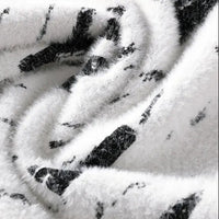 Fleecefodrad tröja med rund hals