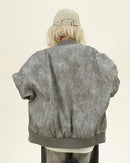 Zyaa-jacka med dragkedja och fickor