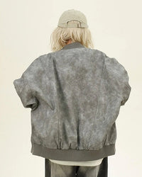 Zyaa-jacka med dragkedja och fickor