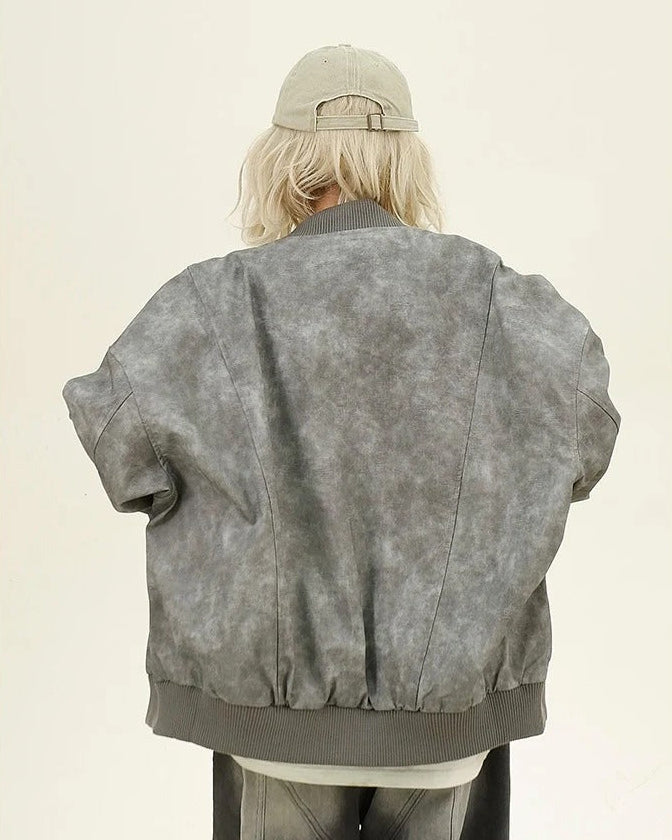 Zyaa-jacka med dragkedja och fickor