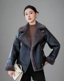 Andree vinterjacka med päls inuti och dragkedja