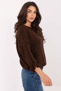 Aliccee stickad långärmad tröja