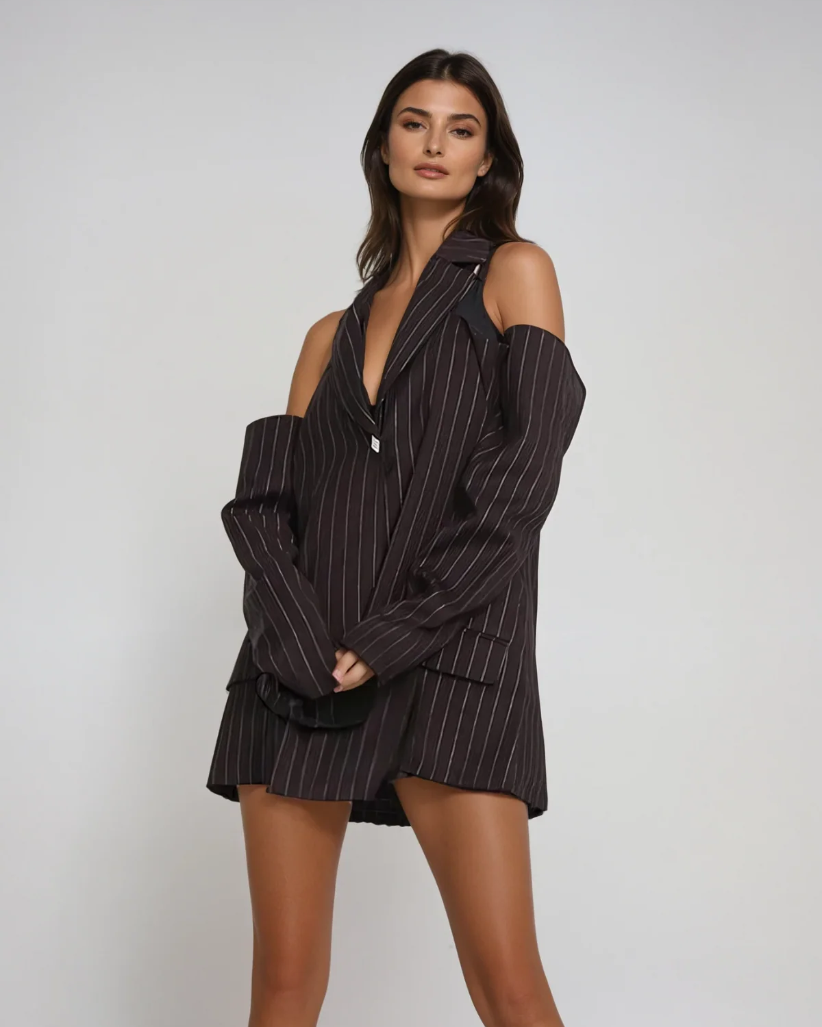 Maary-jacka med bara axlar och ryggremmar