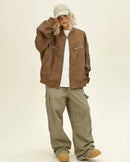 Zyaa-jacka med dragkedja och fickor