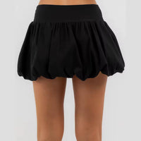 Korta shorts med hög midja