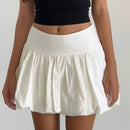 Korta shorts med hög midja