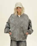 Zyaa-jacka med dragkedja och fickor