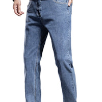 Stretchiga jeansbyxor