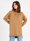 Brun oversized hoodie