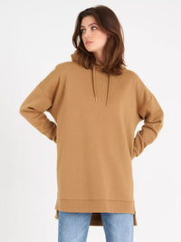 Brun oversized hoodie