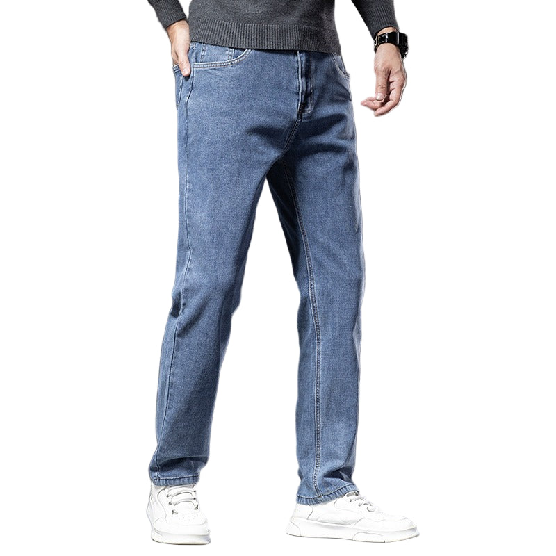 Stretchiga jeansbyxor