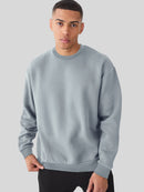 Arlo långärmad tröja i sammet med rund halsringning