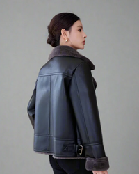 Andree vinterjacka med päls inuti och dragkedja