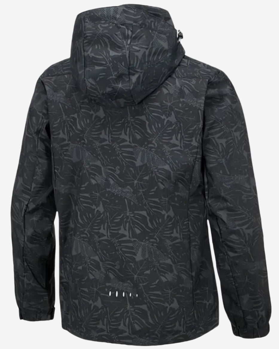 Svart unisexjacka med dragkedja och termofoder