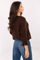 Aliccee stickad långärmad tröja