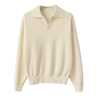 Zanderblus med långa ärmar och v-ringning