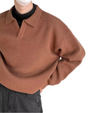 Zanderblus med långa ärmar och v-ringning