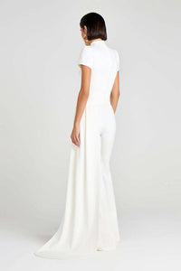 Elegant vit Viky-kostym