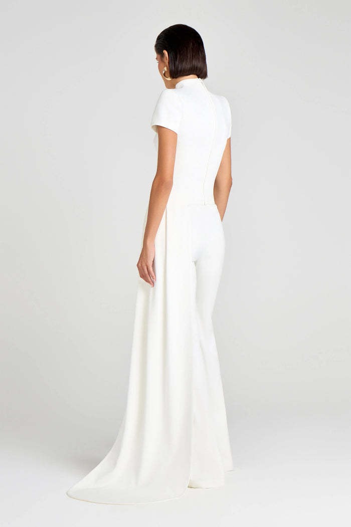 Elegant vit Viky-kostym