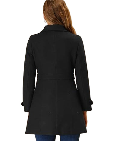 Lilu enkelknäppt ulljacka med slag