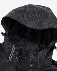 Svart unisexjacka med dragkedja och termofoder