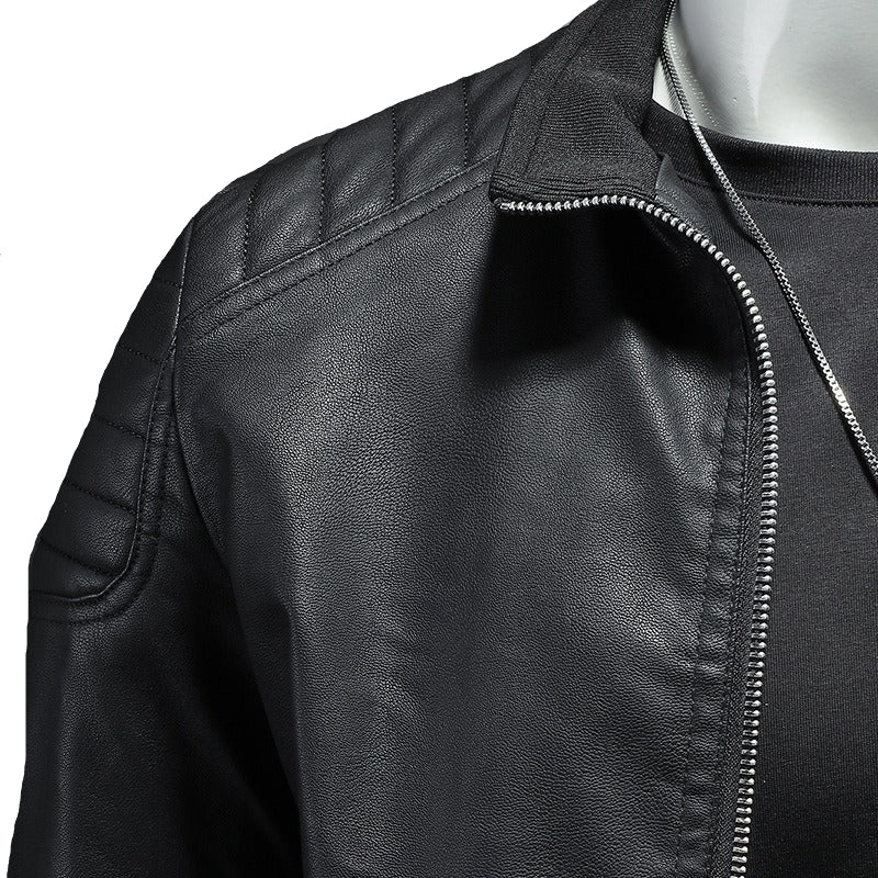 Eko skinnjacka med dragkedja