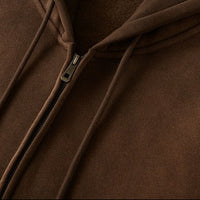 Doriansk jacka med huva och dragkedja