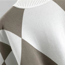 Briana brun och vit tvådelad kostym