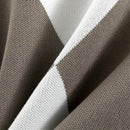 Briana brun och vit tvådelad kostym