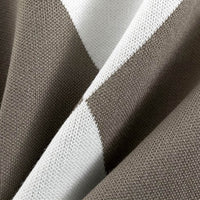 Briana brun och vit tvådelad kostym