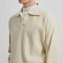 V-ringad tröja med trikå