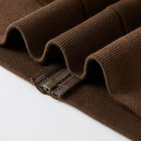 Doriansk jacka med huva och dragkedja