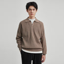 V-ringad tröja med trikå