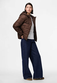 EMILY vinterjacka med huva och dragkedja