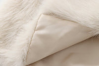 MICHAEL långärmad kaninpälsjacka