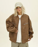 Zyaa-jacka med dragkedja och fickor