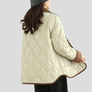 Emmaa bomullsjacka med långa ärmar och fickor