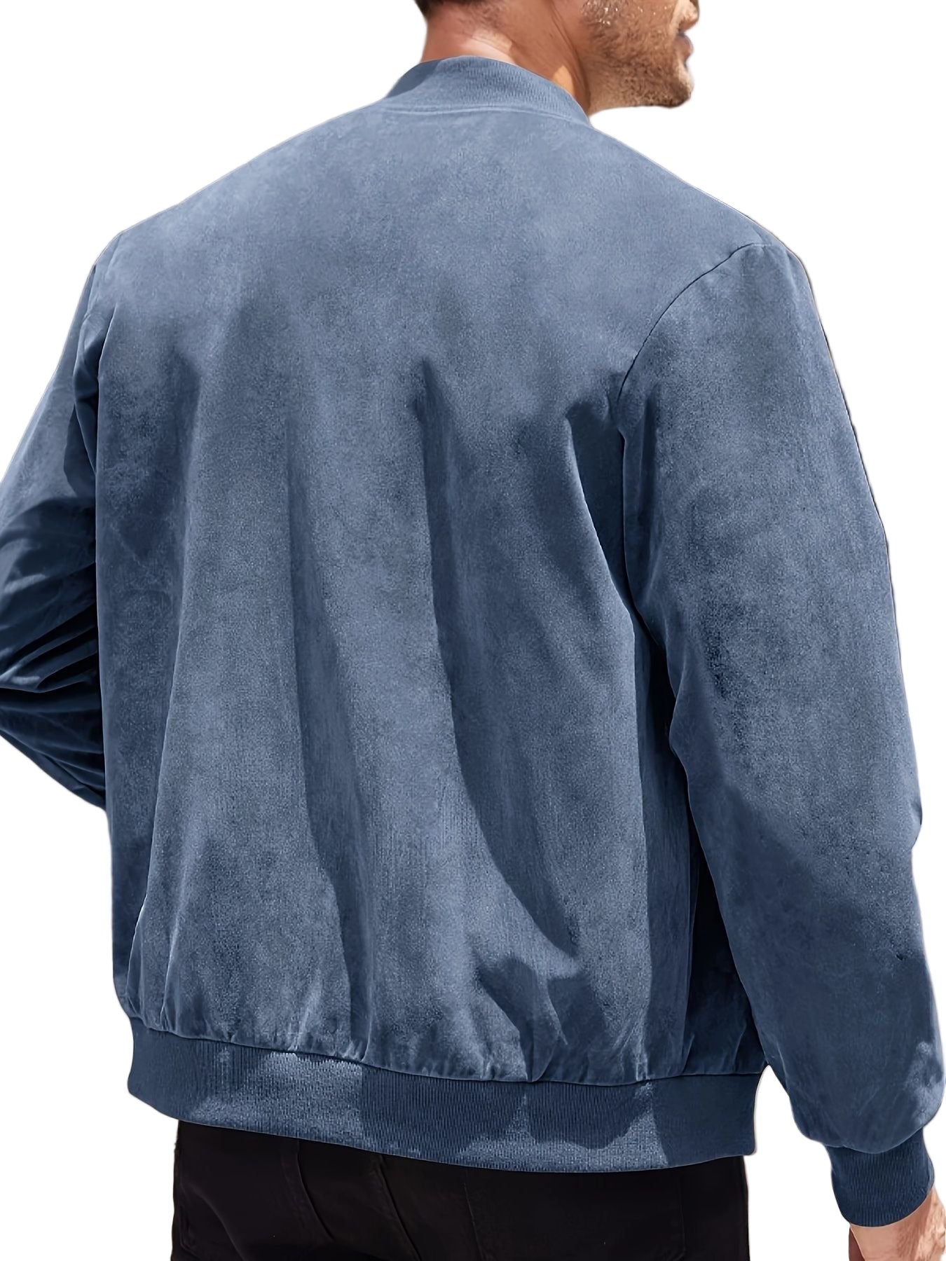 Mario-jacka med dragkedja och mocka