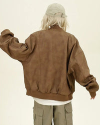 Zyaa-jacka med dragkedja och fickor