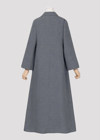 Vivy långklänning med skärp i midjan