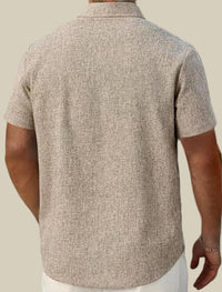 Brian-skjorta, kortärmad och knappar