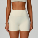 Högmidjade sportshorts utan T-linje