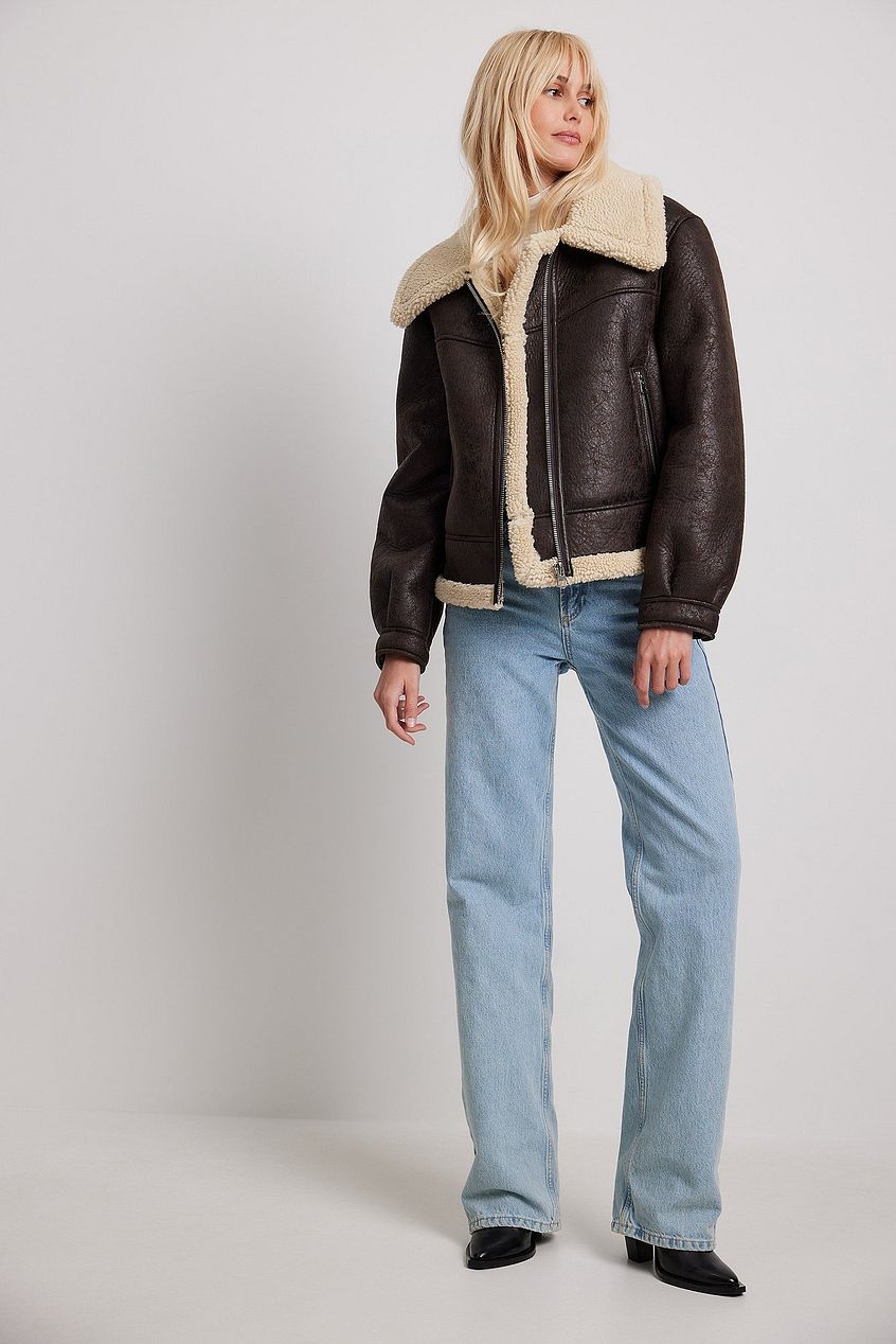 Melly-jacka med vintage-look