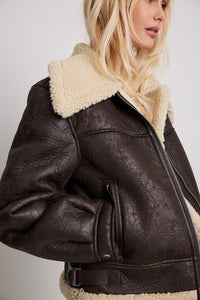 Melly-jacka med vintage-look