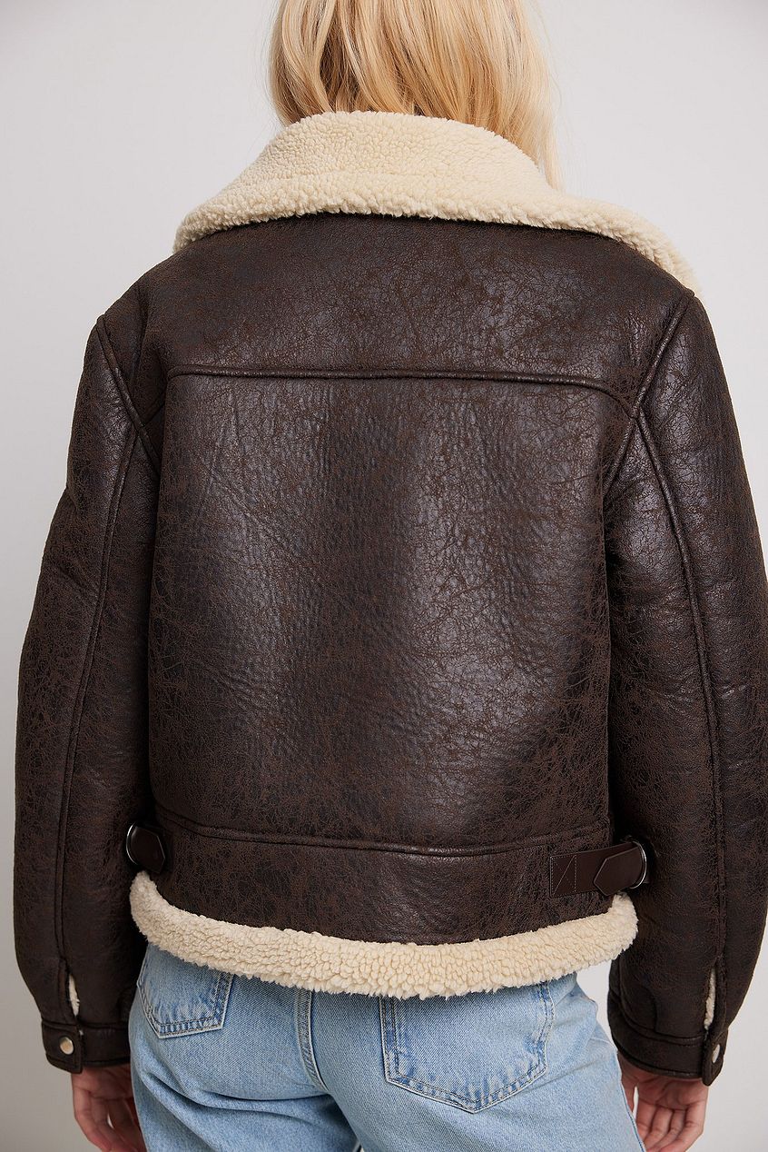 Melly-jacka med vintage-look