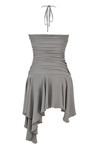 Smokey asymmetrisk miniklänning