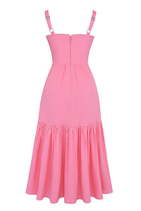 Pink French rosa mini solklänning