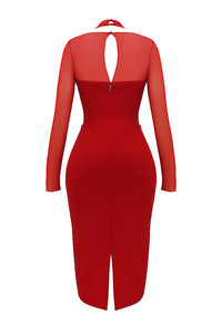 Long dress with tunn sleeves